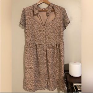Light babydoll dress
